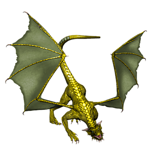 <b>Umaroth</b> ist ein jugendlicher Drache. Gutes Training bereitet den jungen Drachen optimal auf seine Aufgaben in der Arena vor.