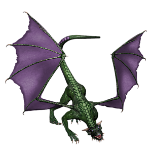 <b>Dragodon</b> ist ein jugendlicher Drache. Gutes Training bereitet den jungen Drachen optimal auf seine Aufgaben in der Arena vor.